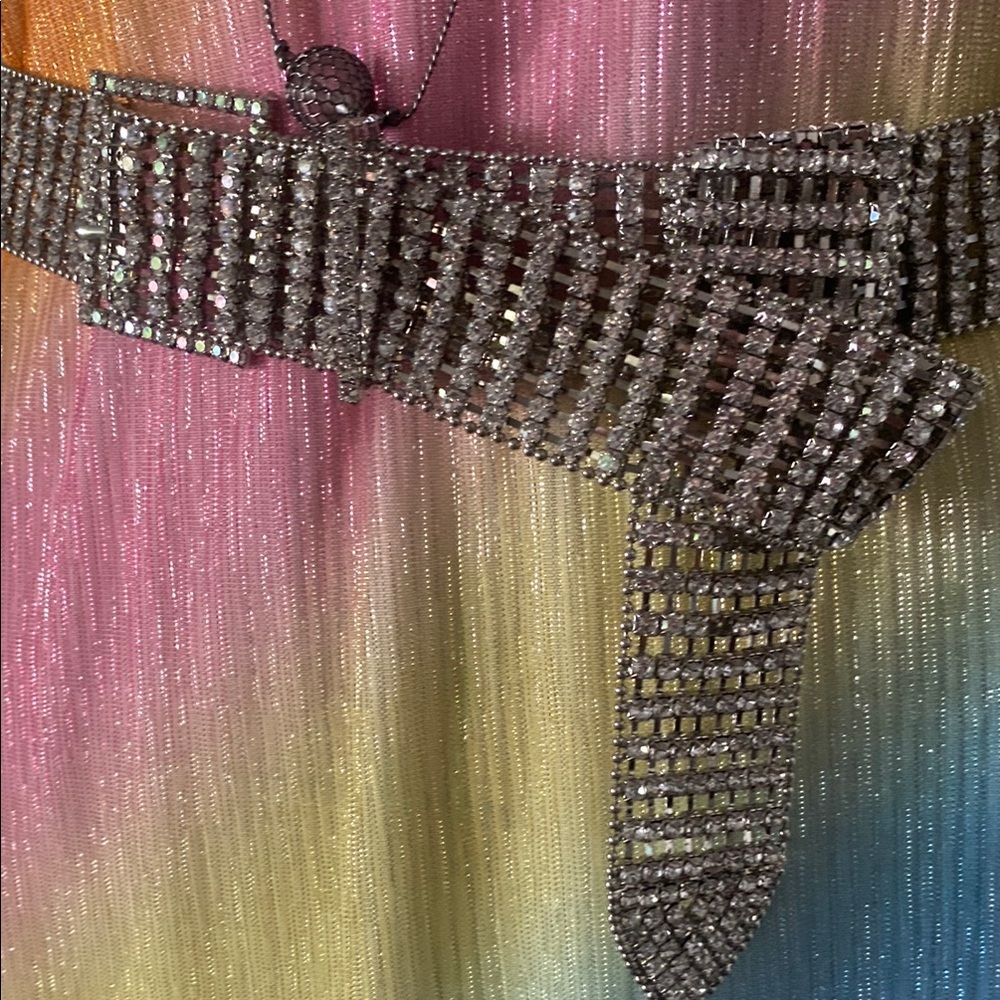 Vintage All Rhinestone Belt - Picture 5 of 7